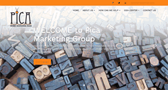 Desktop Screenshot of picamarketinggroup.com